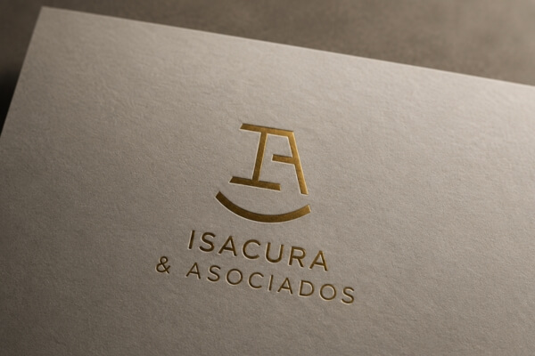 Isacura Asociados branding